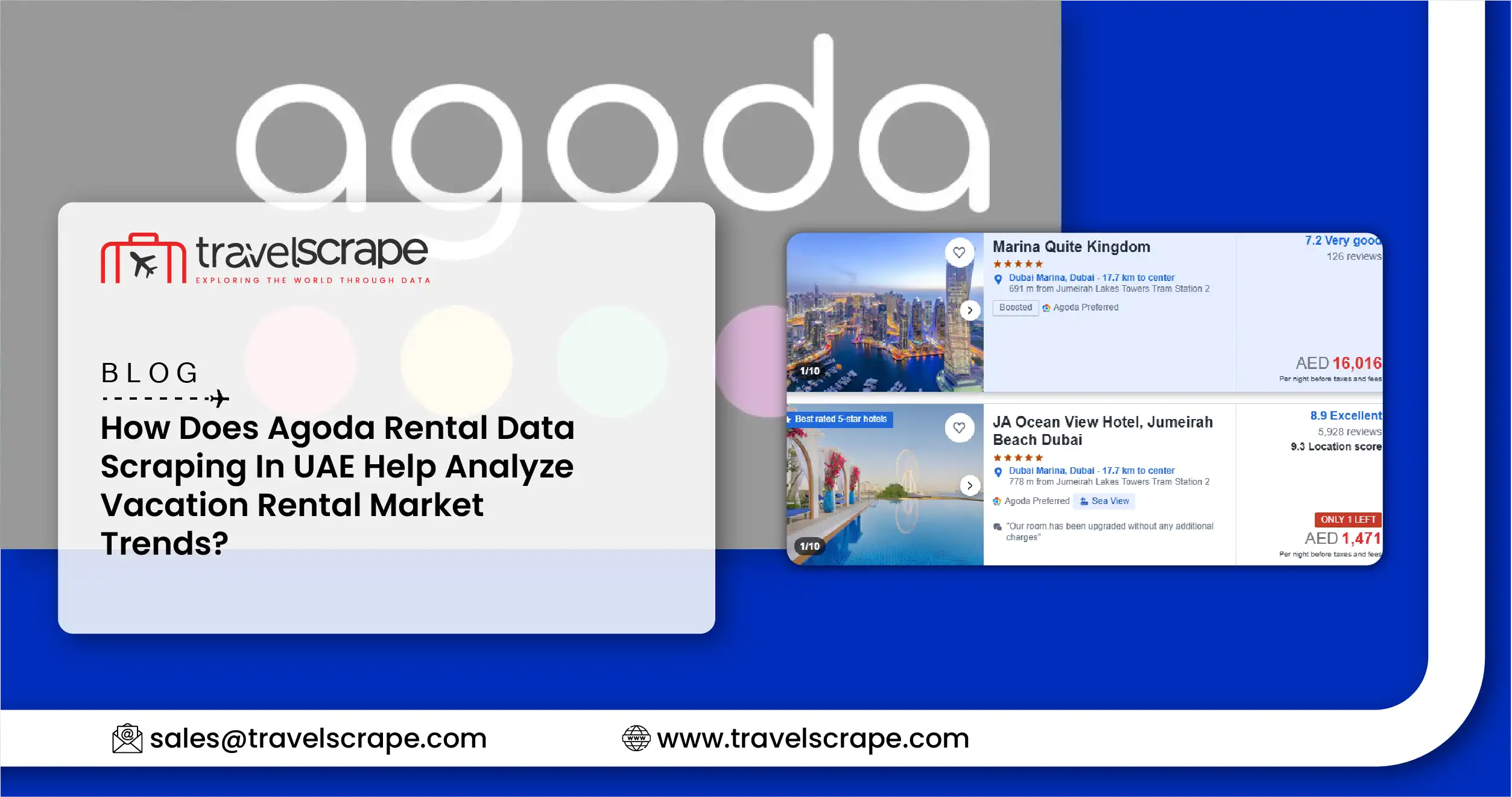 Agoda Rental Data Scraping In UAE for Vacation Rental